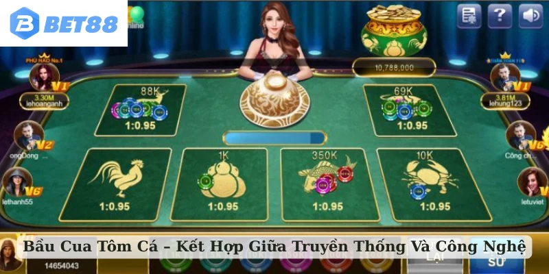 bầu cua tôm cá
