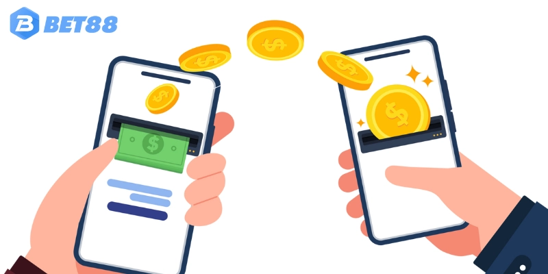 Các hình thức nạp tiền Bet88