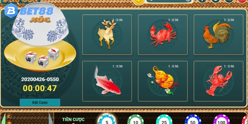 Ưu điểm chơi bầu cua tôm cá